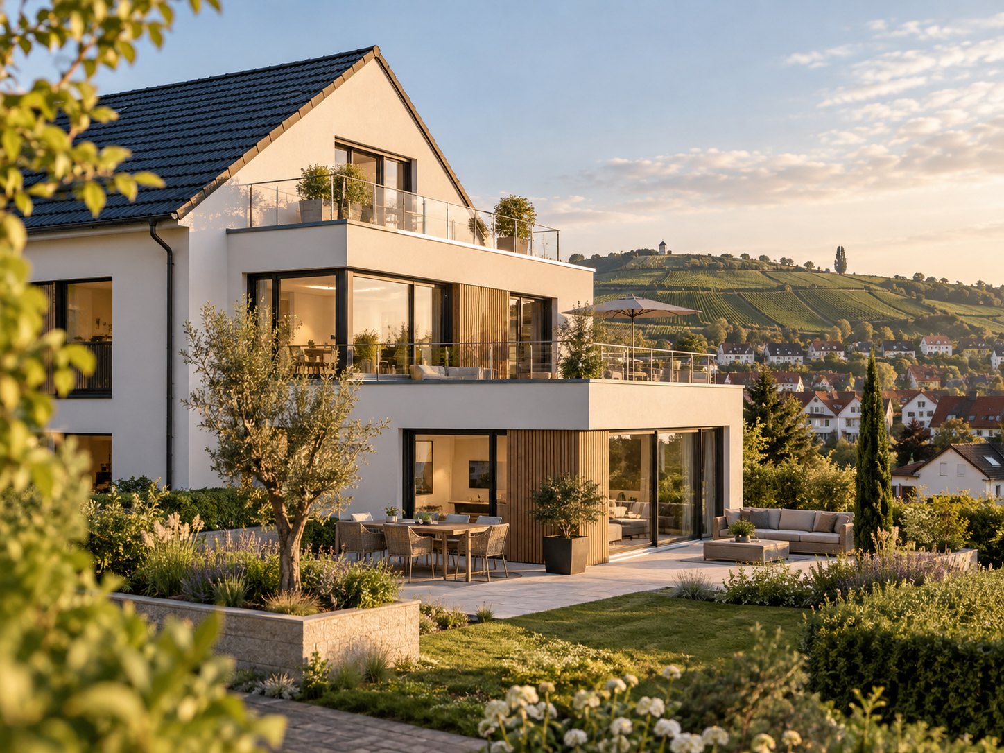 Hochwertige Neubauwohnung als Projektmotiv